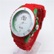 Fashion Silicone Quartz Wristwatch